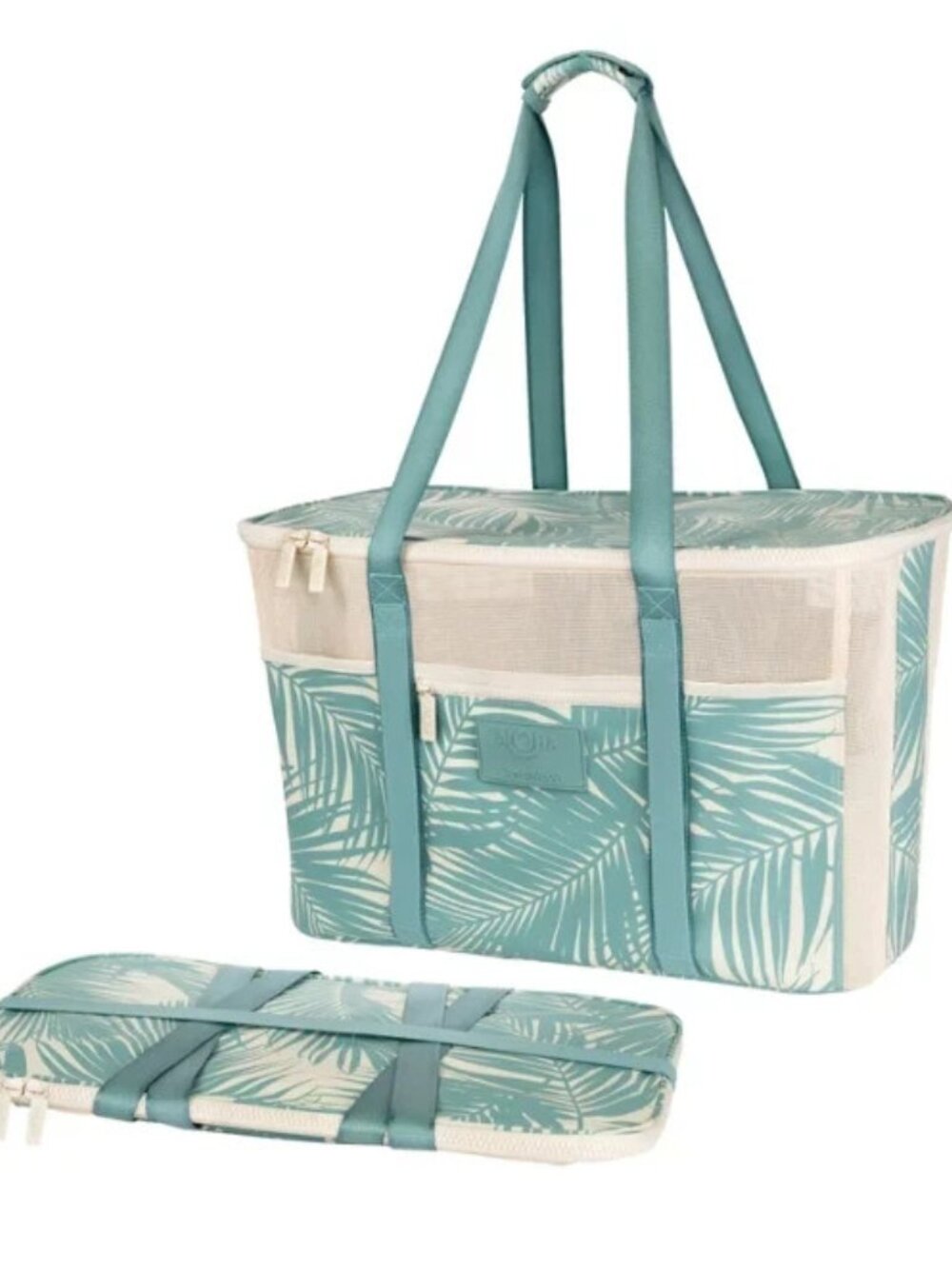 Aloha + CleverMade Collapsible Beach Tote NEW - Picture 3 of 4